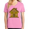 Ladies Core Cotton V Neck Tee Thumbnail