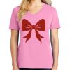 Ladies Core Cotton V Neck Tee Thumbnail