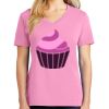 Ladies Core Cotton V Neck Tee Thumbnail