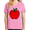 Ladies Core Cotton V Neck Tee Thumbnail