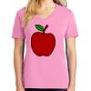 Ladies Core Cotton V Neck Tee Thumbnail