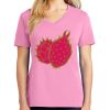 Ladies Core Cotton V Neck Tee Thumbnail