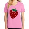 Ladies Core Cotton V Neck Tee Thumbnail