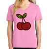 Ladies Core Cotton V Neck Tee Thumbnail
