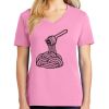 Ladies Core Cotton V Neck Tee Thumbnail