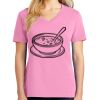 Ladies Core Cotton V Neck Tee Thumbnail