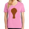 Ladies Core Cotton V Neck Tee Thumbnail