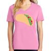 Ladies Core Cotton V Neck Tee Thumbnail