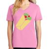 Ladies Core Cotton V Neck Tee Thumbnail