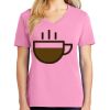 Ladies Core Cotton V Neck Tee Thumbnail