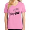Ladies Core Cotton V Neck Tee Thumbnail