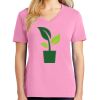 Ladies Core Cotton V Neck Tee Thumbnail