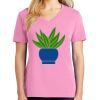 Ladies Core Cotton V Neck Tee Thumbnail
