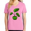 Ladies Core Cotton V Neck Tee Thumbnail