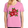 Ladies Core Cotton V Neck Tee Thumbnail