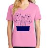 Ladies Core Cotton V Neck Tee Thumbnail