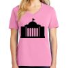 Ladies Core Cotton V Neck Tee Thumbnail