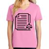 Ladies Core Cotton V Neck Tee Thumbnail