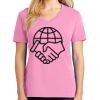 Ladies Core Cotton V Neck Tee Thumbnail