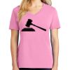 Ladies Core Cotton V Neck Tee Thumbnail