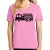 Ladies Core Cotton V Neck Tee Thumbnail