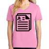 Ladies Core Cotton V Neck Tee Thumbnail