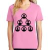 Ladies Core Cotton V Neck Tee Thumbnail