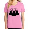Ladies Core Cotton V Neck Tee Thumbnail