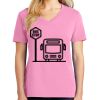 Ladies Core Cotton V Neck Tee Thumbnail