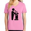Ladies Core Cotton V Neck Tee Thumbnail