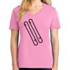 Ladies Core Cotton V Neck Tee Thumbnail