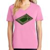 Ladies Core Cotton V Neck Tee Thumbnail