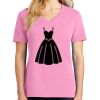 Ladies Core Cotton V Neck Tee Thumbnail