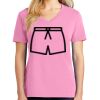 Ladies Core Cotton V Neck Tee Thumbnail