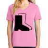 Ladies Core Cotton V Neck Tee Thumbnail