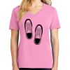 Ladies Core Cotton V Neck Tee Thumbnail
