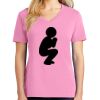 Ladies Core Cotton V Neck Tee Thumbnail