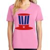 Ladies Core Cotton V Neck Tee Thumbnail