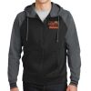 Sport Wick ® Varsity Fleece Full Zip Hooded Jacket Thumbnail