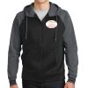 Sport Wick ® Varsity Fleece Full Zip Hooded Jacket Thumbnail