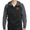 Sport Wick ® Varsity Fleece Full Zip Hooded Jacket Thumbnail
