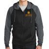 Sport Wick ® Varsity Fleece Full Zip Hooded Jacket Thumbnail