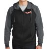 Sport Wick ® Varsity Fleece Full Zip Hooded Jacket Thumbnail