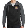 Sport Wick ® Varsity Fleece Full Zip Hooded Jacket Thumbnail