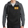 Sport Wick ® Varsity Fleece Full Zip Hooded Jacket Thumbnail