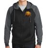 Sport Wick ® Varsity Fleece Full Zip Hooded Jacket Thumbnail