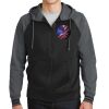 Sport Wick ® Varsity Fleece Full Zip Hooded Jacket Thumbnail