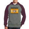 Raglan Colorblock Pullover Hooded Sweatshirt Thumbnail